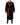 Dolce & Gabbana Black Cherry Print Wrap Robe Men Coat Jacket