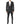 Dolce & Gabbana Black Striped SICILIA Formal 2 Piece Suit