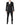 Dolce & Gabbana Black Wool Single Breasted 3 Piece Suit