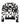 Dolce & Gabbana Black White Knit Logo Print Pullover Sweater