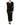 Dolce & Gabbana Black Mesh Trim Bodycon Long Sheath Dress