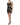 Dolce & Gabbana Black Floral Sequin Sleeveless Sheath Dress