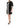 Dolce & Gabbana Black Floral Lace Embellished Mini Dress