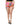 Dolce & Gabbana Pink Printed High Waist Hot Pants Shorts