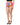 Dolce & Gabbana Pink Printed High Waist Hot Pants Shorts