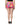 Dolce & Gabbana Pink Printed High Waist Hot Pants Shorts