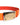 Dolce & Gabbana Orange Gold Tone Metal Logo Buckle Belt