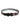 Dolce & Gabbana Black Polyester Logo Print DG Buckle Belt