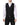 Dolce & Gabbana Black Wool Waistcoat Dress Formal Vest