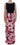 Dolce & Gabbana Pink Floral Print Long Maxi Sheath Dress