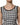 Dolce & Gabbana White Black Checkered Sleeveless Sheath Dress