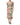 Dolce & Gabbana Pink Floral Silk Fit And Flared Midi Dress
