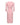 Dolce & Gabbana Pink Viscose 3/4 Sleeves Sheath Midi Dress