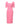 Dolce & Gabbana Pink Viscose Short Sleeve Sheath Midi Dress