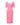 Dolce & Gabbana Pink Viscose Short Sleeve Sheath Midi Dress