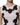 Dolce & Gabbana White Cashmere Floral Lace Detailing Tank Top