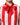 Dolce & Gabbana Red White Stripes Ascot Collar Blouse Top