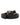 Dolce & Gabbana Black Double Strap Leather Gold Buckle Belt