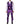 Dolce & Gabbana Purple Silk Animal Print 3 Piece Suit