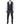 Dolce & Gabbana Blue MARTINI Star Jacquard 3 Piece Suit