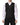Dolce & Gabbana Black Stripes Wool Formal Men Waistcoat Vest
