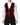 Dolce & Gabbana Red Sequined Dress Formal Men Waistcoat Vest