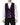 Dolce & Gabbana Purple Sequined Dress Formal Waistcoat Vest