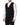 Dolce & Gabbana Black Wool Dress Formal Men Waistcoat Vest