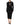 Dolce & Gabbana Black Long Sleeves Sheath Midi Dress