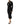 Dolce & Gabbana Black Long Sleeves Sheath Midi Dress