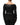 Dolce & Gabbana Black Viscose Long Sleeves Fitted Blouse Top