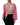 Dolce & Gabbana Pink Plunging V-neck Long Sleeves Blouse Top