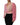 Dolce & Gabbana Pink Plunging V-neck Long Sleeves Blouse Top