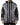 Dolce & Gabbana Black Bandana Print Hooded Bomber Jacket