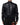 Dolce & Gabbana Black Lambskin Leather Biker Full Zip Jacket