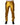 Dolce & Gabbana Yellow Silk Tapered Dress Men Pants