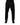 Dolce & Gabbana Black Cotton Mid Waist Jogger Pants