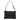 Mario Valentino Black Polyester Women Handbag with Rhinestone Details
