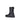 Dolce & Gabbana Black Calf Leather Bos Taurus Lace-Up Boots