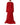Dolce & Gabbana Red Floral Lace Rhinestone Embellished Dress