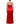 Dolce & Gabbana Red Silk Sleeveless Maxi Long Dress