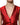 Dolce & Gabbana Red Black Button Down Sleeveless Vest Top
