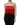 Dolce & Gabbana Red Silk Strapless Fringe Crop Tube Top