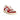 Tommy Hilfiger Red Leather Women Sneaker