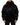 Dolce & Gabbana Black Logo Full Zip Hooded Quilted Jacket