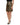 Dolce & Gabbana Black Gold Floral Print Jacquard Mini Skirt