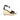Ralph Lauren Black Leather Women Sandal
