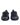 Dolce & Gabbana Dark Blue Leather Low Top Men Sneakers Shoes