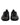 Dolce & Gabbana Black Exotic Leather Low Top Sneakers Shoes