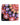 Dolce & Gabbana Black Multicolor Print Square Foulard Scarf